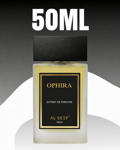 OPHIRA Premium Unisex Perfume Spray (50ml) | Extrait De Parfum | Luxury Fragrance For Him and Her