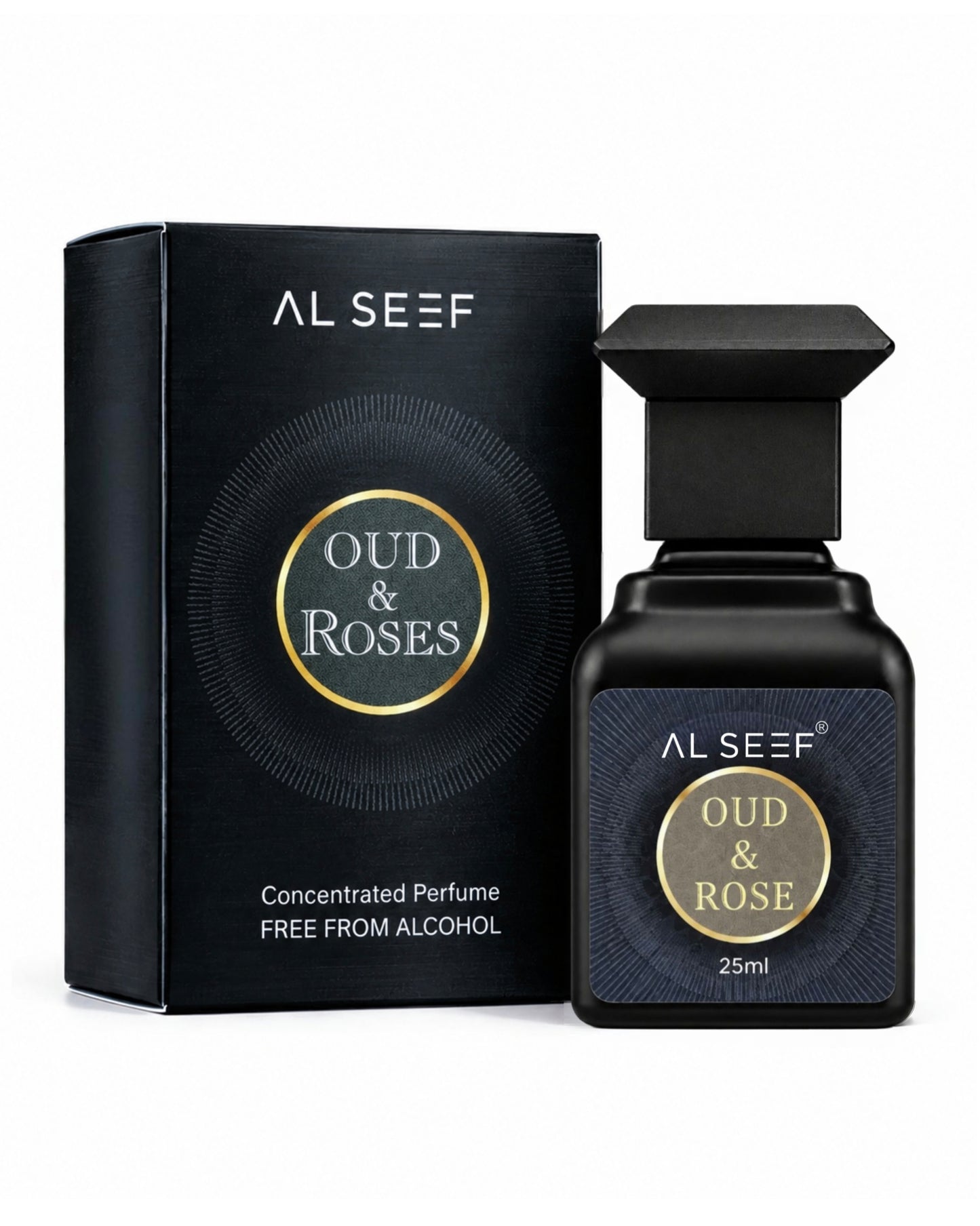 OUD & ROSE Attar 25ml Alcohol Free Premium Long Lasting Fragrance