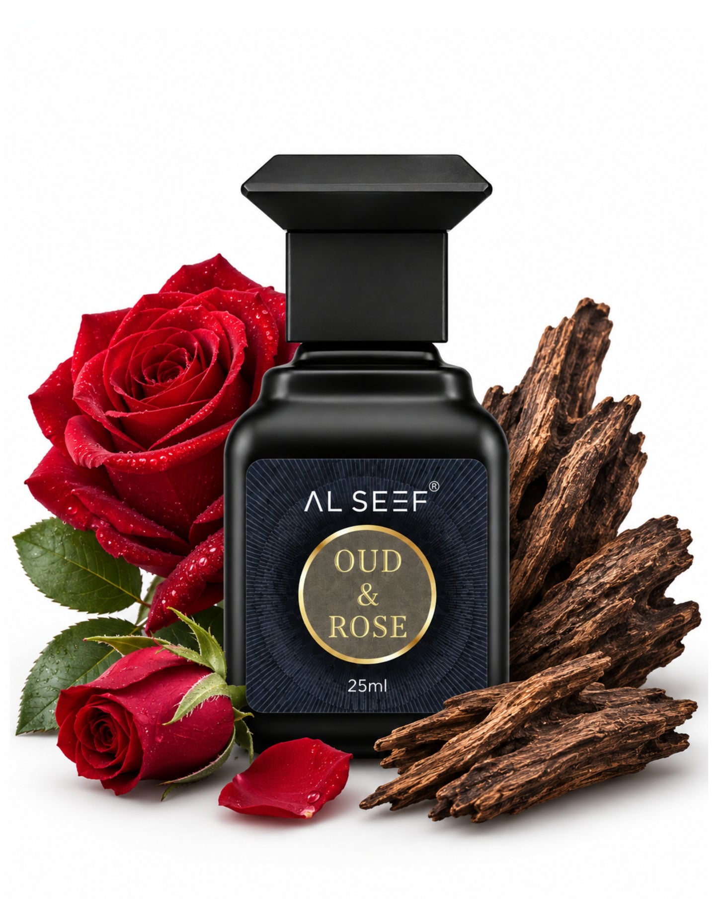 OUD & ROSE Attar 25ml Alcohol Free Premium Long Lasting Fragrance