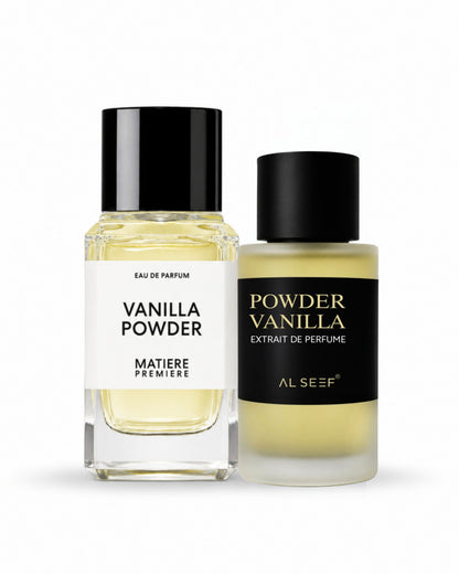 POWDER VANILLA Inspired Vanilla Powder Matiere Premiere (30ml & 100ml) | Extrait De Parfum | Luxury Fragrance For Him & Her