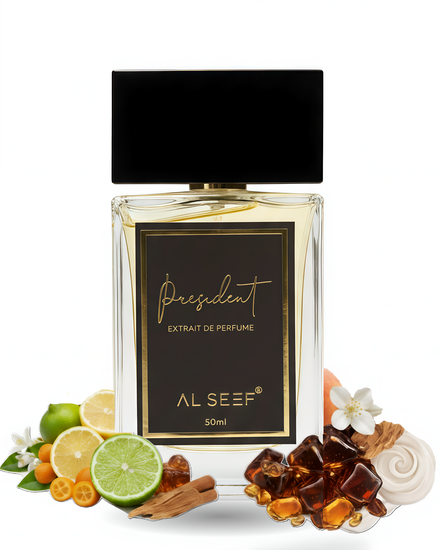 PRESIDENT Premium Unisex Perfume Spray (50ml) | Extrait De Parfum | Luxury Fragrance For Him and Her