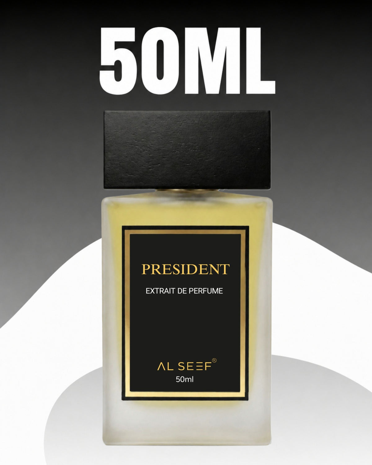 PRESIDENT Premium Unisex Perfume Spray (50ml) | Extrait De Parfum | Luxury Fragrance For Him and Her
