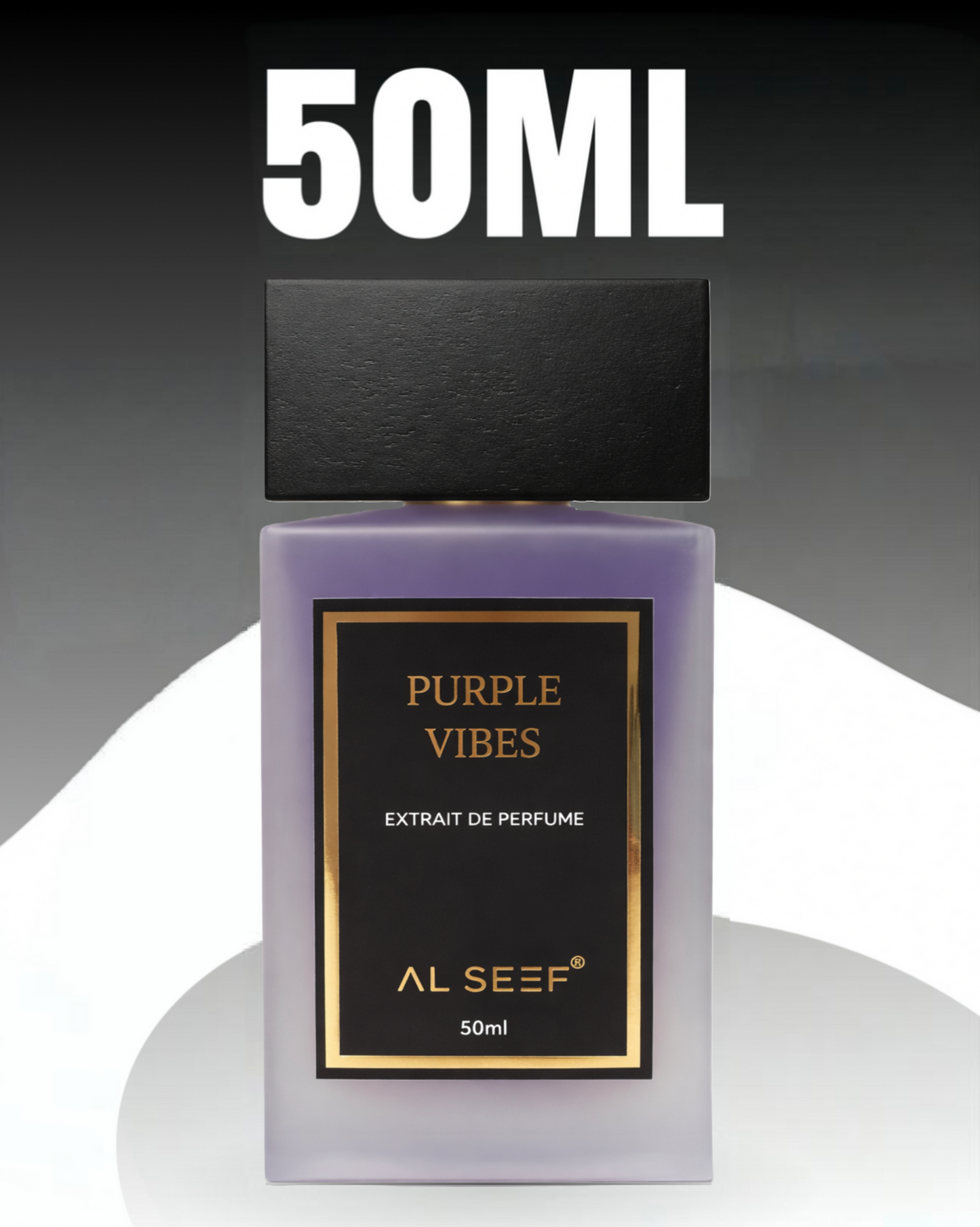 PURPLE VIBES Premium Unisex Perfume Spray (50ml) | Extrait De Parfum | Luxury Fragrance For Him and Her