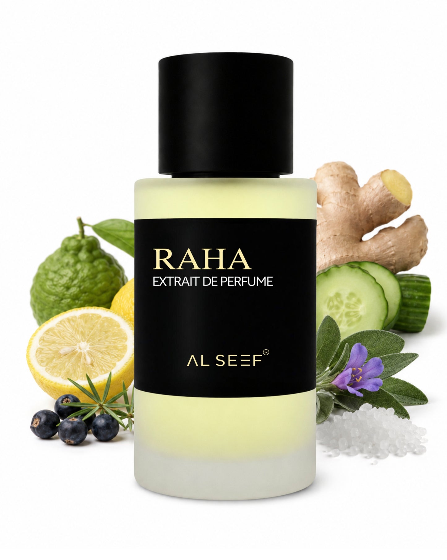 RAHA Premium Unisex Perfume Spray (30ml & 100ml) | Extrait De Parfum | Luxury Fragrance For Him and Her