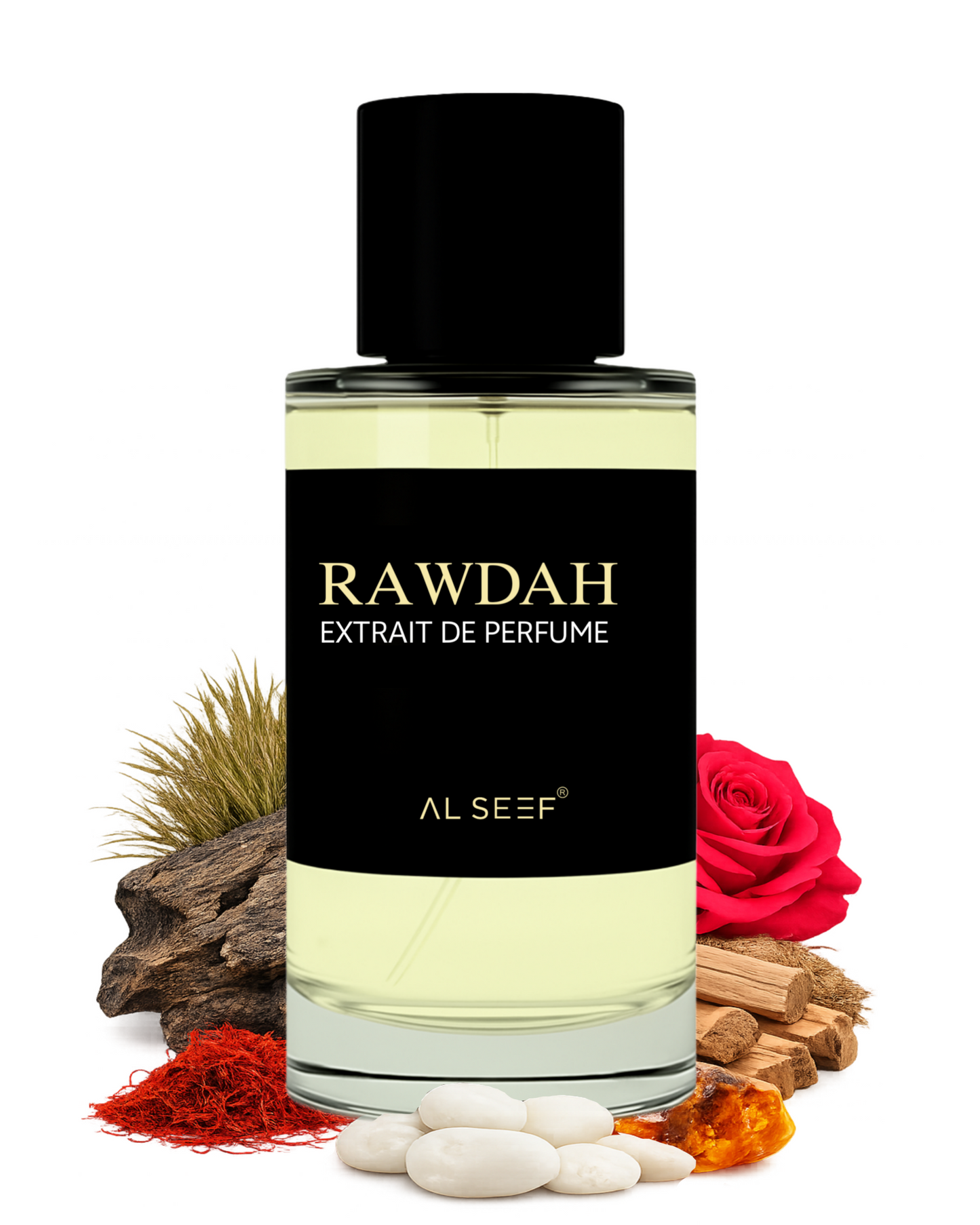 RAWDAH Premium Perfume Spray (30ml, 100ml) | Extrait De Parfum | Luxury Fragrance For Him & Her