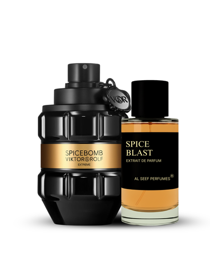 SPICE BLAST Premium Perfume Spray (30ml, 100ml) | Extrait De Parfum | Luxury Fragrance For Him & Her