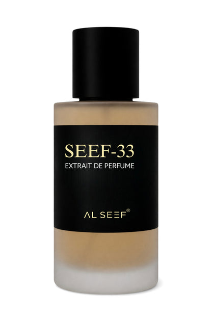 SEEF 33 Premium Perfume Spray (30ml, 100ml) | Extrait De Parfum | Luxury Fragrance For Him