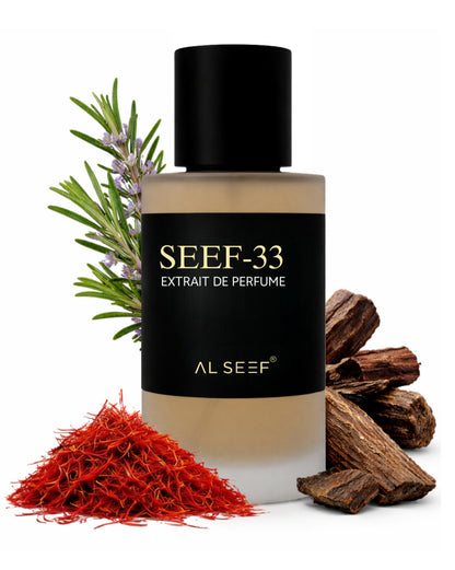 SEEF 33 Premium Perfume Spray (30ml, 100ml) | Extrait De Parfum | Luxury Fragrance For Him