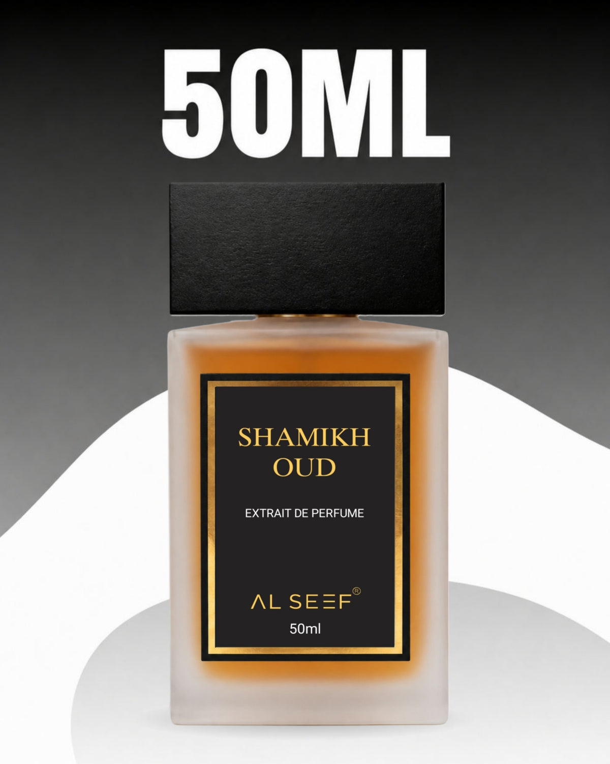 Shamikh Oud Premium Unisex Perfume Spray (50ml) | Extrait De Parfum (40%) Concentration | Luxury Fragrance For Him and Her