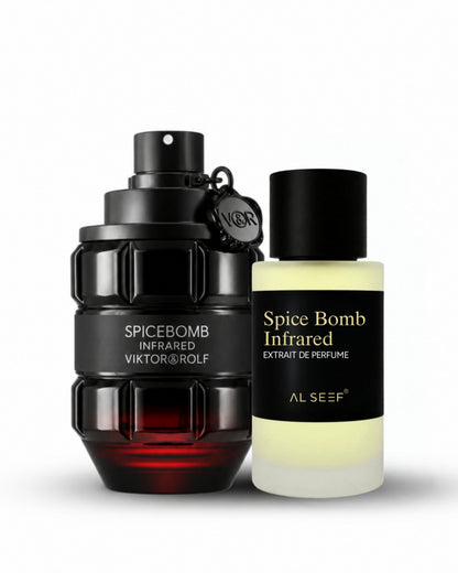 Spice Bomb Infrared Inspired By Spicebomb Infrared Viktor Rolf  (30ml & 100ml) | Extrait De Parfum | Luxury Fragrance For Him