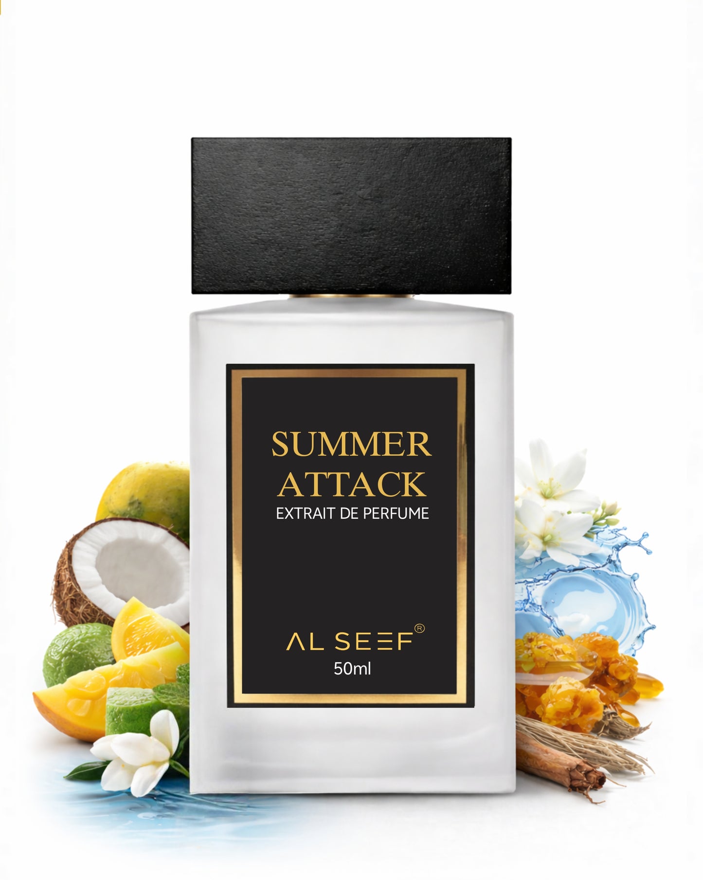 Summer Attack Premium Unisex Perfume Spray (50ml) | Extrait De Parfum | Luxury Fragrance For Him and Her