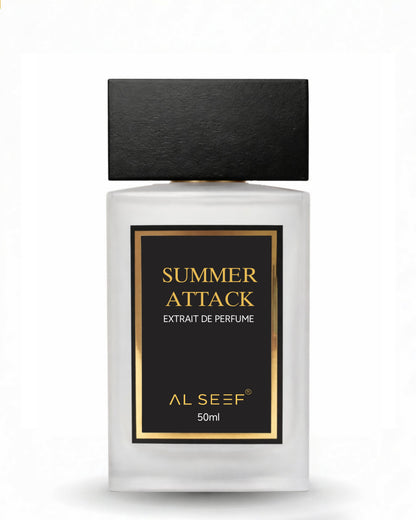 Summer Attack Premium Unisex Perfume Spray (50ml) | Extrait De Parfum | Luxury Fragrance For Him and Her