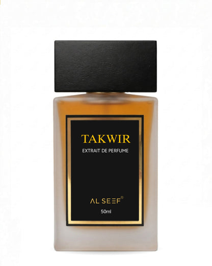 TAKWIR Premium Unisex Perfume Spray (50ml) | Extrait De Parfum | Luxury Fragrance For Him and Her