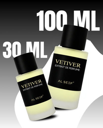 Vetiver Premium Unisex Perfume Spray (30ml & 100ml) | Extrait De Parfum | Luxury Fragrance For Him and Her