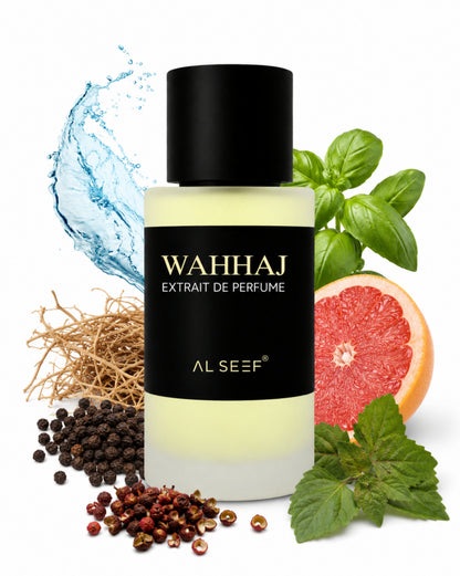WAHHAJ Premium Unisex Perfume Spray (30ml & 100ml) | Extrait De Parfum | Luxury Fragrance For Him