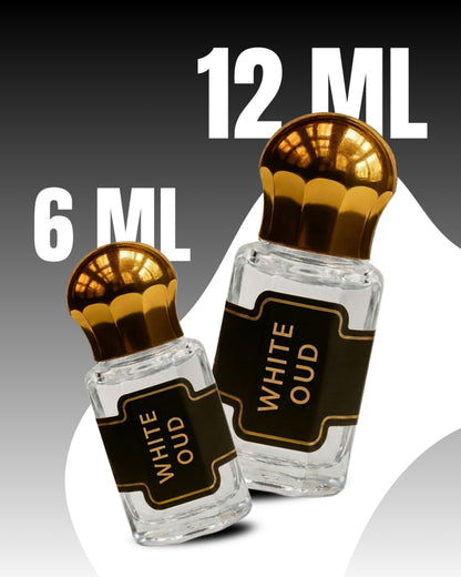 WHITE OUD Premium Unisex Attar Roll-On | 100% Concentrated Non-Alcoholic Perfume Oil | Luxury Fragrance For Him and Her by Al Seef Perfumes