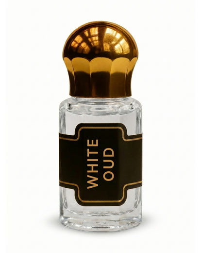 WHITE OUD Premium Unisex Attar Roll-On | 100% Concentrated Non-Alcoholic Perfume Oil | Luxury Fragrance For Him and Her by Al Seef Perfumes